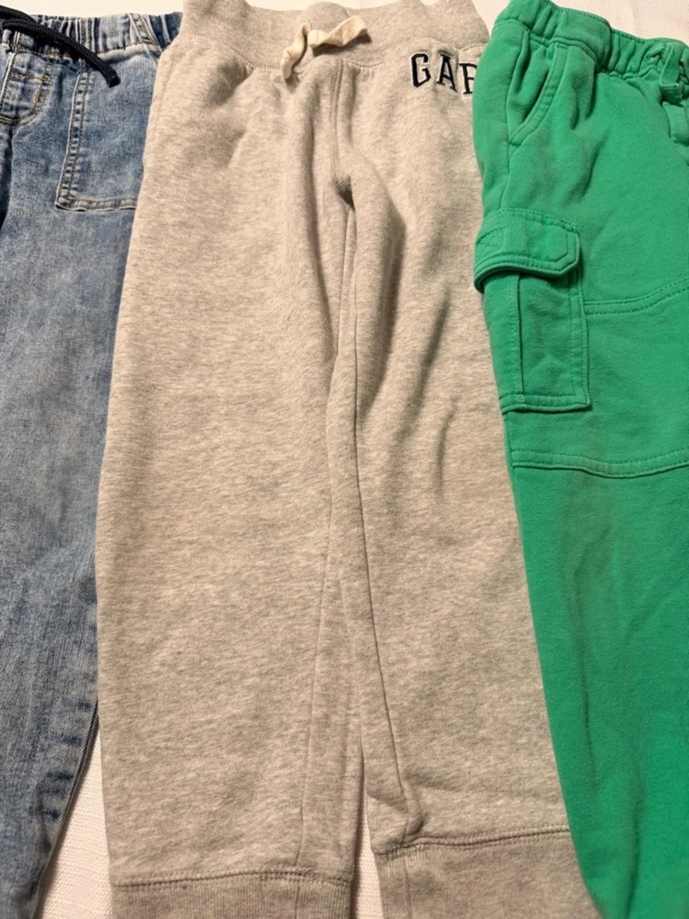 Gymboree Green Cargo Joggers - Bright Green Kids Sweatpants